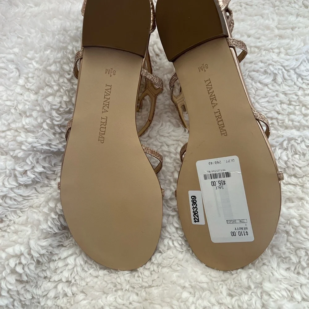 Ivanka Trump Brinze Strappy Sandals - Picture 5 of 6